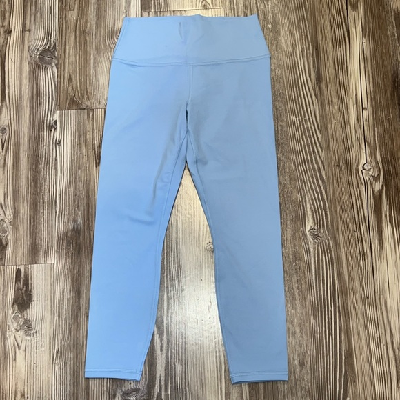 Athleta Pants - Athleta Transcend 7/8 Tight Leggings Blue